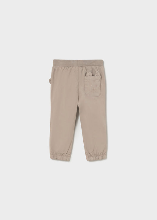 Pantalon Jogger Bolsillo Bordado - Camel - vista 2