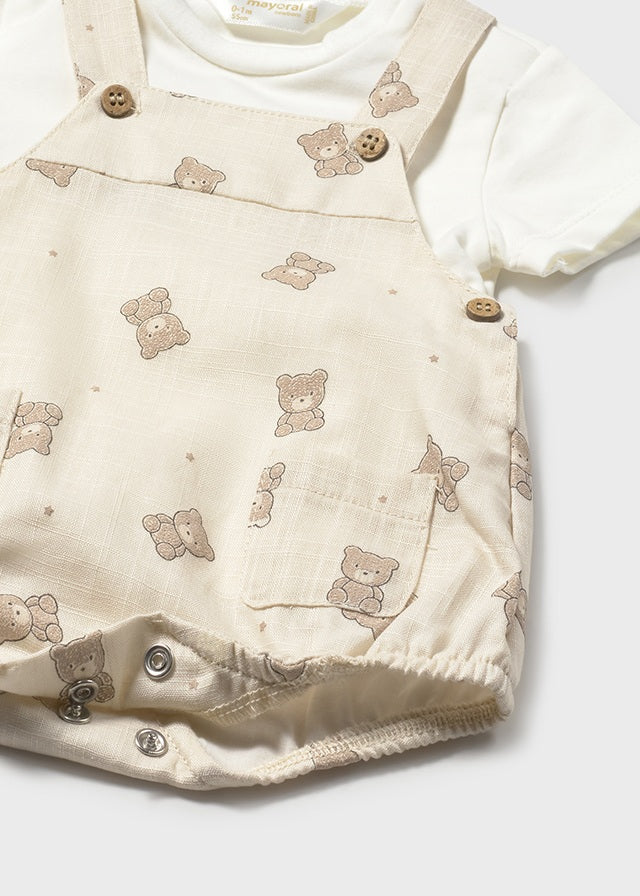 Conjunto Mameluco Osos Y Camiseta - Topo - vista 4