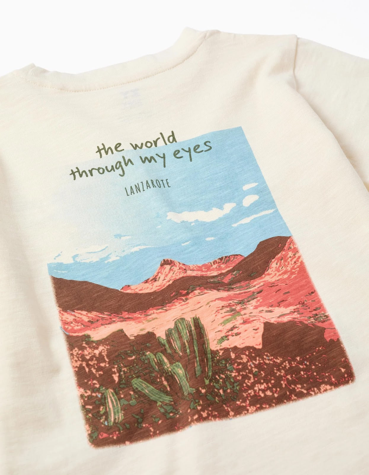 Camiseta Estampada Paisaje - vista 4