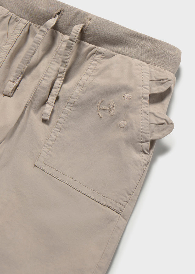 Pantalon Jogger Bolsillo Bordado - Camel - vista 3