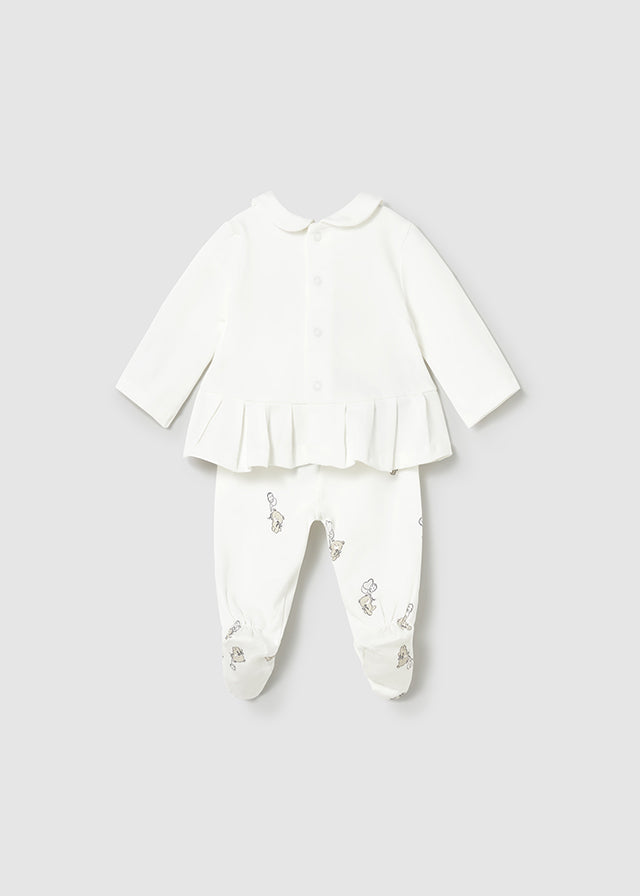 Conjunto 2 Piezas Oso Corazón - Rosa baby - vista 3