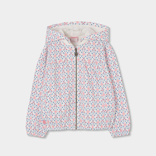 Chaqueta Felpa Estampada Blooming