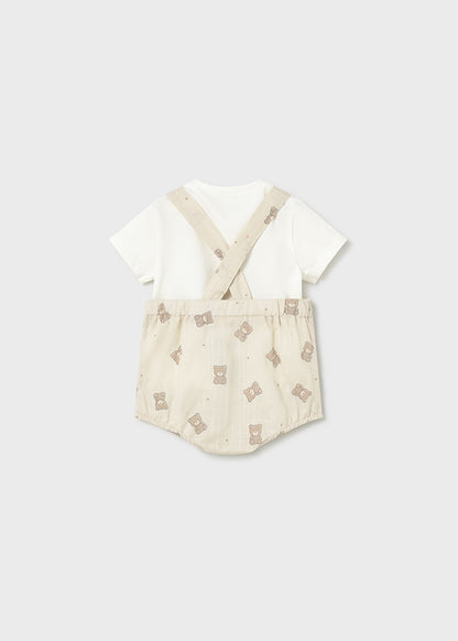 Conjunto Mameluco Osos Y Camiseta - Topo - vista 3