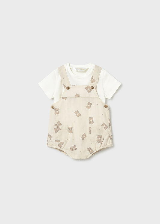 Conjunto Mameluco Osos Y Camiseta - Topo - vista 2