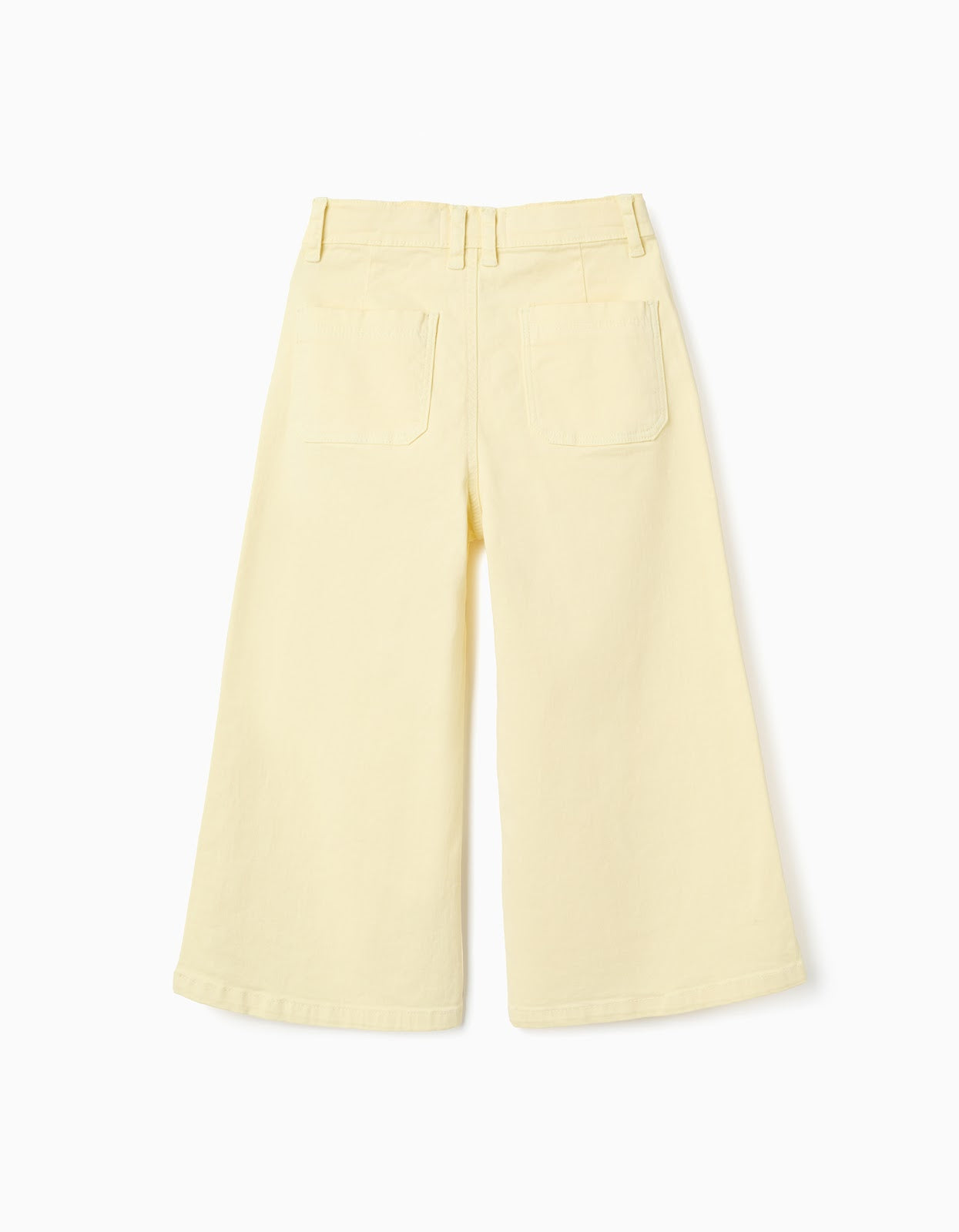 Pantalon Twill Amarillo Mantequilla - vista 2