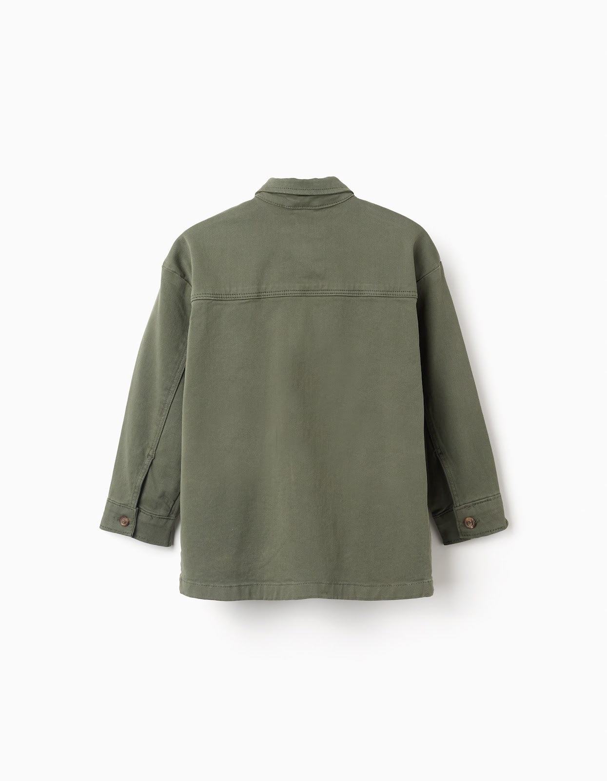 Chaqueta Dril Verde Militar - vista 2