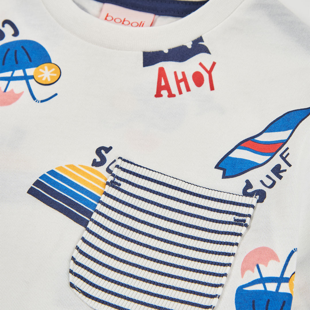 Camiseta Punto Estampada Summer