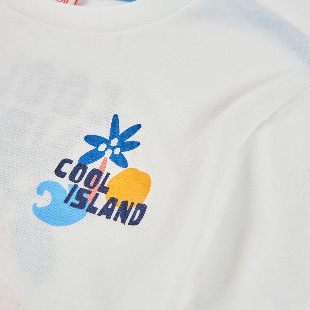 Camiseta Estampada Cool Island