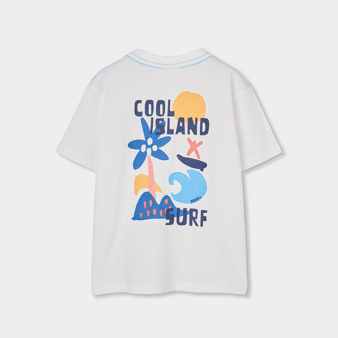 Camiseta Estampada Cool Island