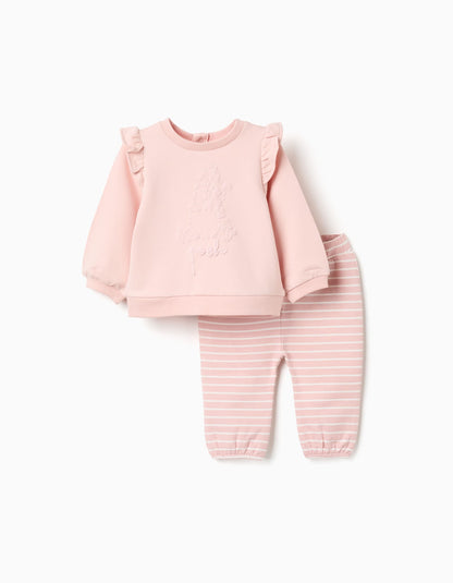 Conjunto 2 Piezas Bebe Winnie Poo - Rosa Claro