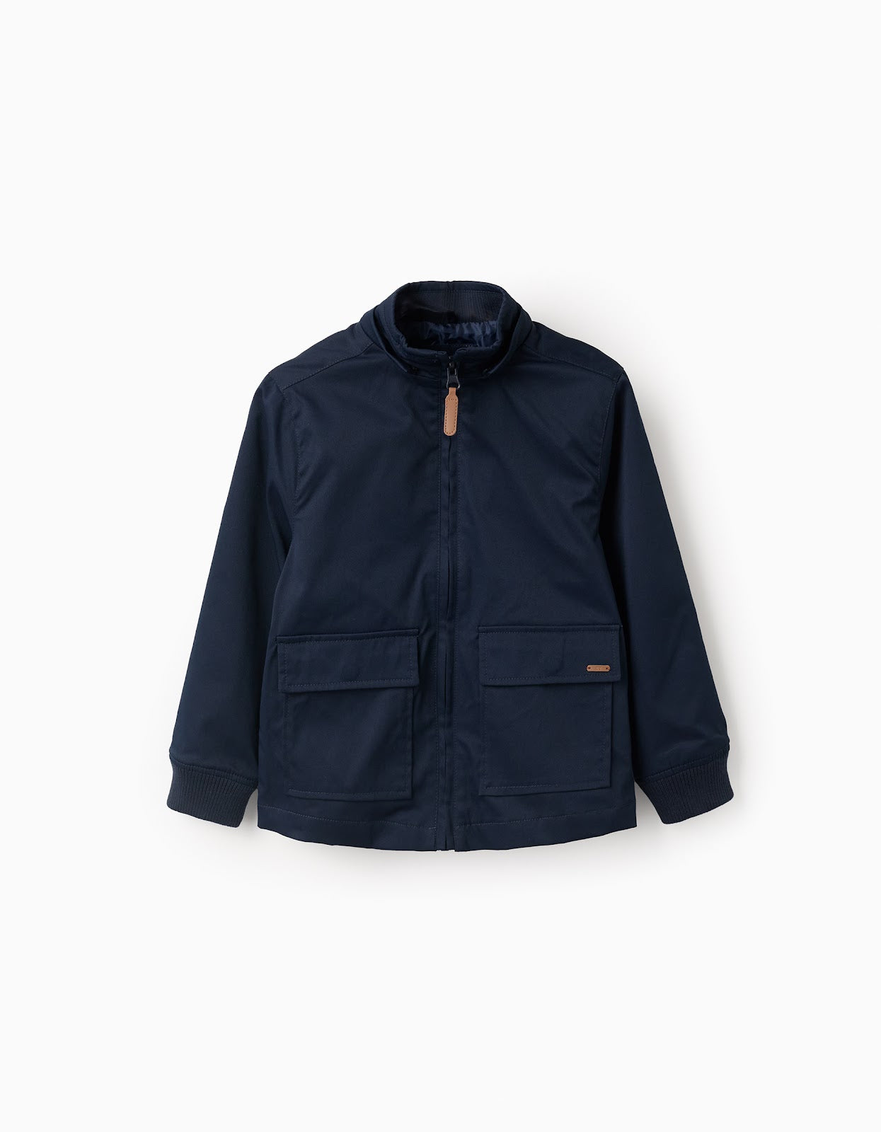 Chaqueta Con Cierre De Cremallera Beige - vista 7