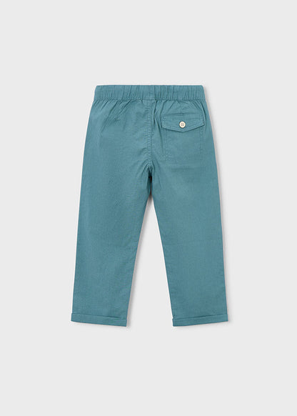 Pantalon Jogger Lino - Verde - vista 3