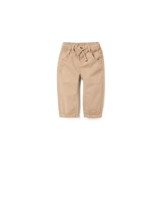 Pantalon Twill Beige - Beige