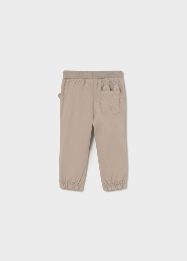 Pantalon Jogger Bolsillo Bordado - Camel - vista 2