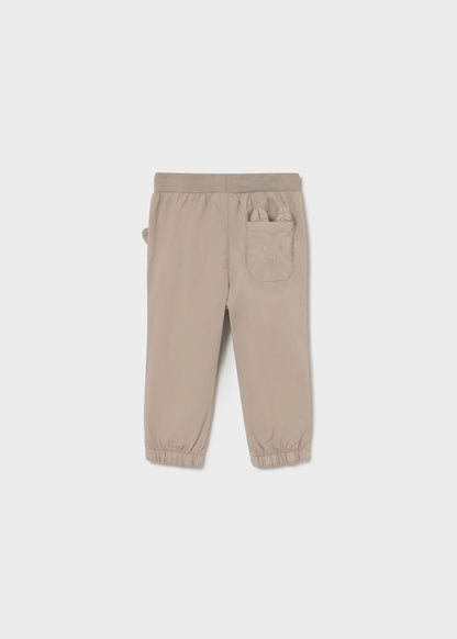 Pantalon Jogger Bolsillo Bordado - Camel - vista 2