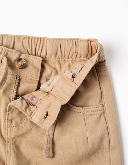 Pantalon Twill Beige - vista 10