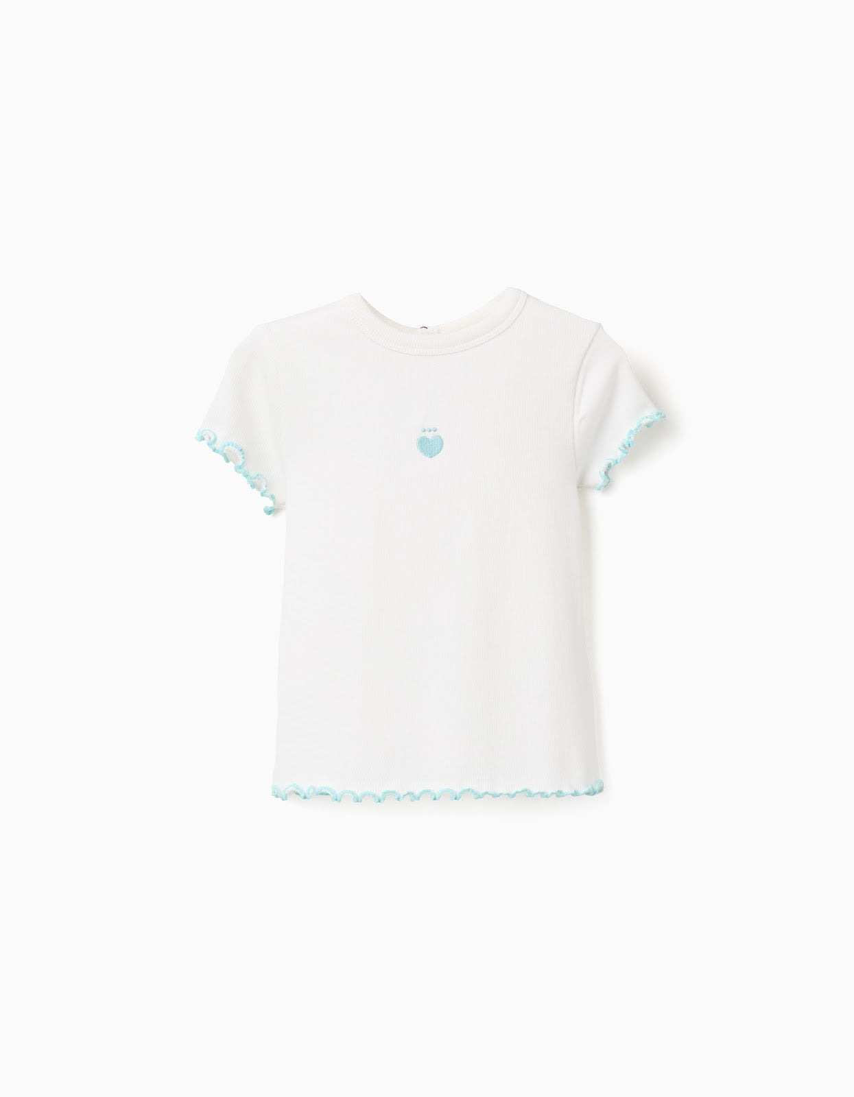 Camiseta Canale Bordado Manzanita - Marfil