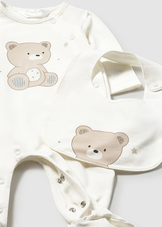 Pijama Y Babero - Crudo - vista 3
