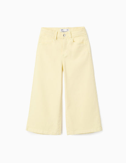 Pantalon Twill Amarillo Mantequilla - Amarillo