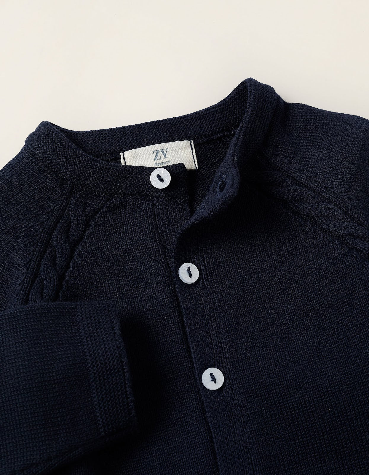 Cardigan Tejido Azul - vista 8