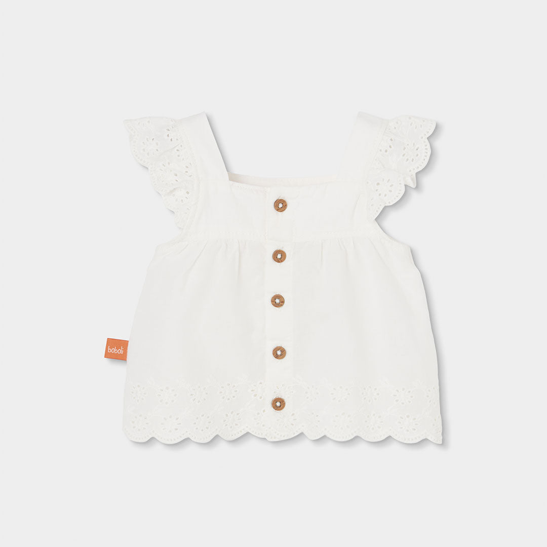 Conjunto Bordado De Bebé