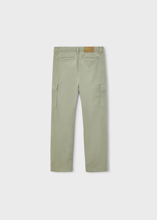 Pantalon Cargo Fit - Verde oliva - vista 3