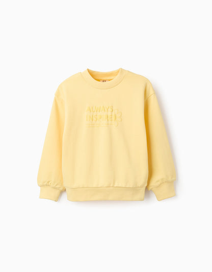 Buso Algodón Flor Amarillo - Amarillo