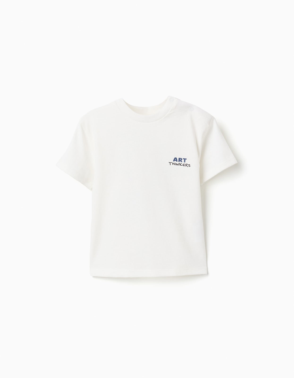 Camiseta Estampada Art - Blanco