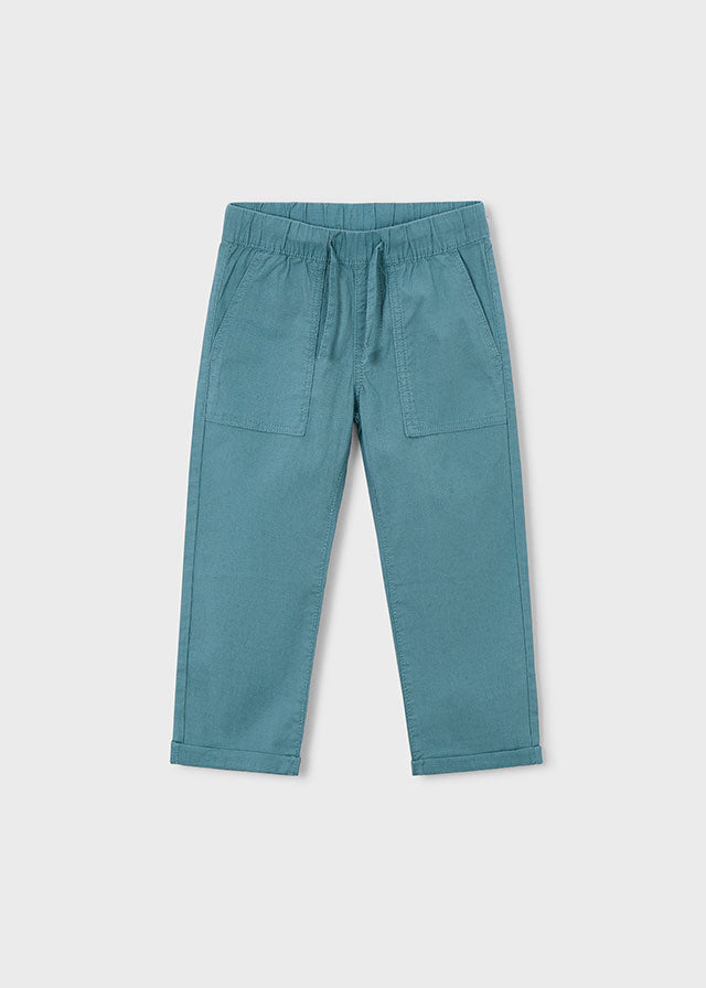 Pantalon Jogger Lino - Verde - vista 2