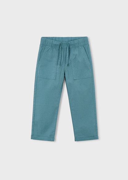 Pantalon Jogger Lino - Verde - vista 2