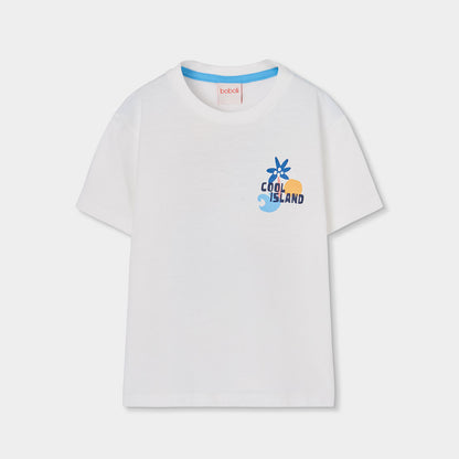 Camiseta Estampada Cool Island