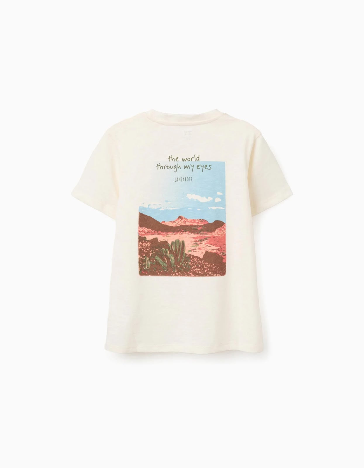 Camiseta Estampada Paisaje - vista 2