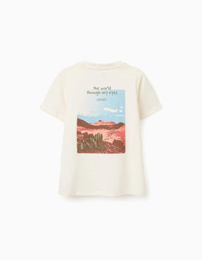 Camiseta Estampada Paisaje - vista 2