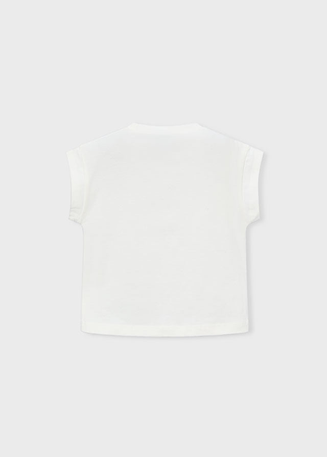 Camiseta Estampado Muñecas M/c - Crudo - vista 4