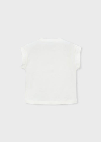 Camiseta Estampado Muñecas M/c - Crudo - vista 4