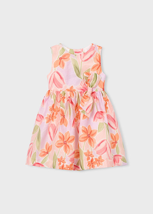 Vestido Estampado - Salmon - vista 2
