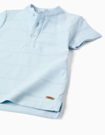 Camiseta Canale Cuello Alto Botones - vista 3