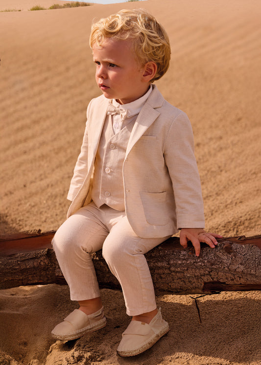 Pantalon Lino Chic - Camel