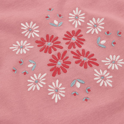 Camiseta Punto Bordada Blooming