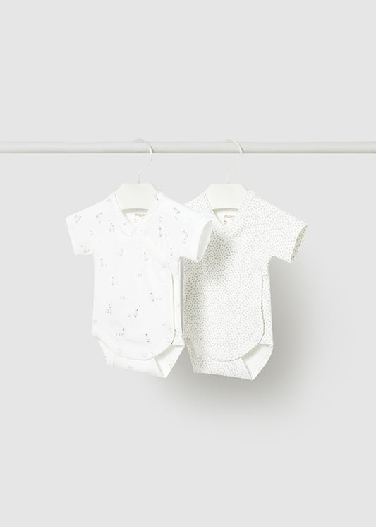 Set 2 Bodys Patos - Blanco