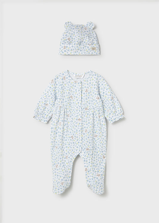 Pijama Y Gorro - beige