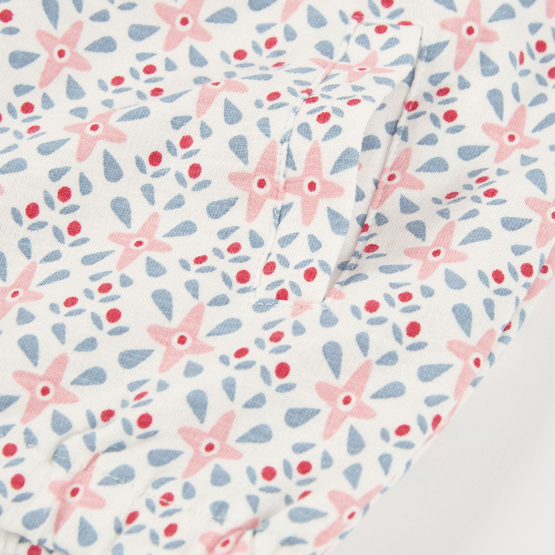 Chaqueta Felpa Estampada Blooming