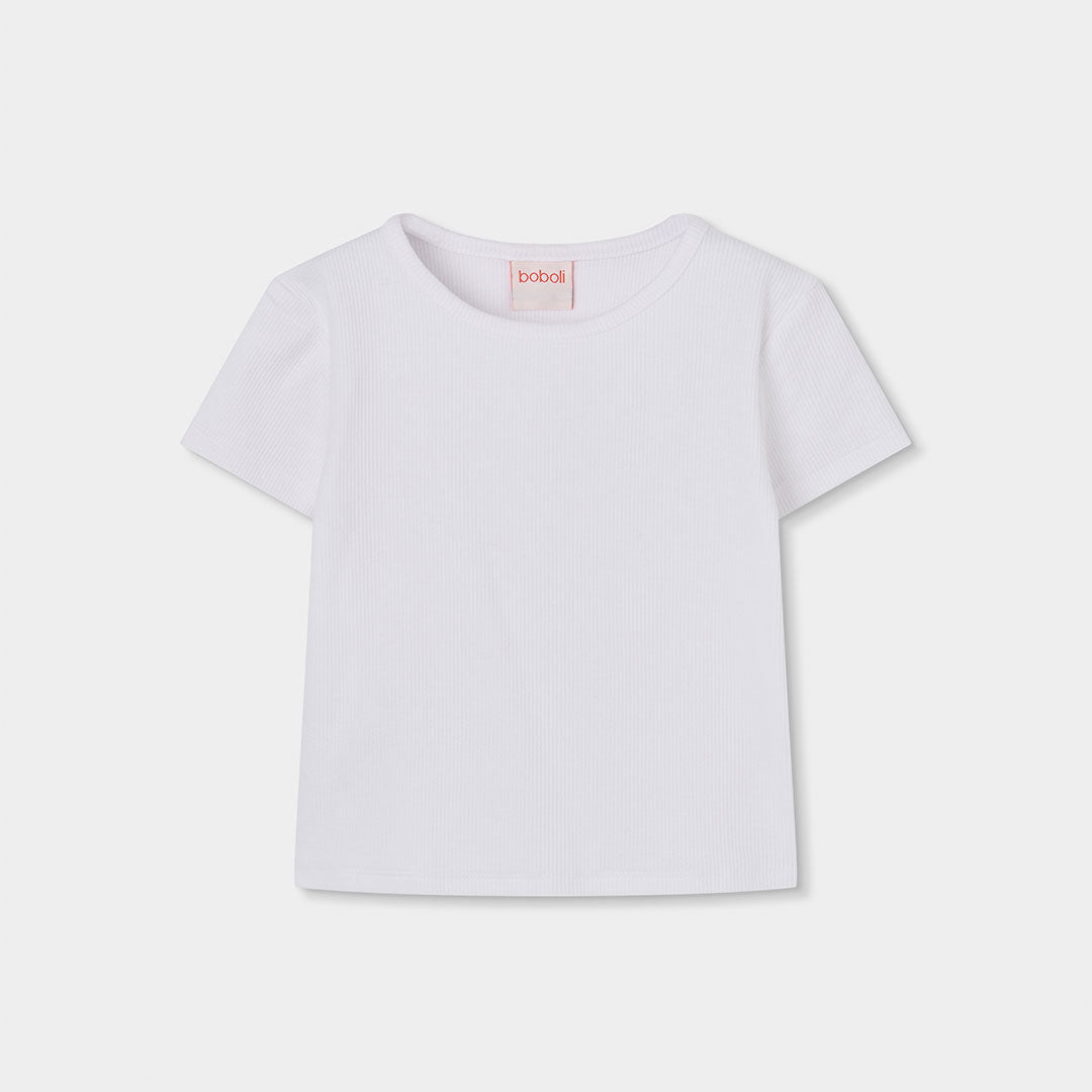Camiseta Punto Canalé
