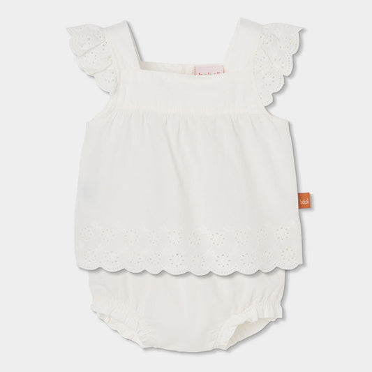 Conjunto Bordado De Bebé