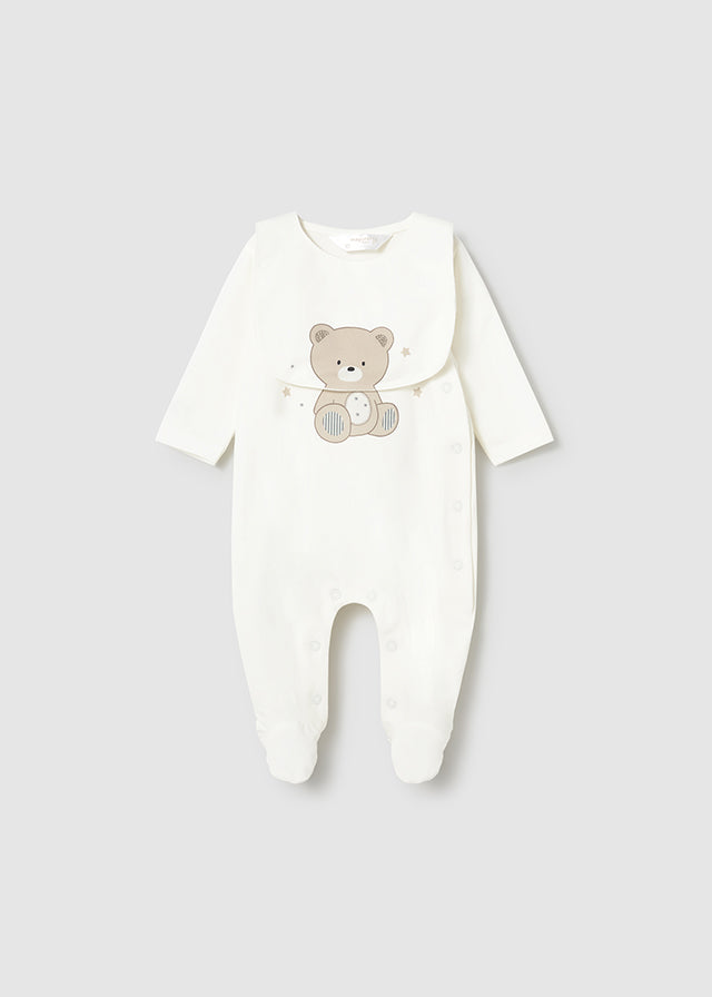 Pijama Y Babero - Crudo