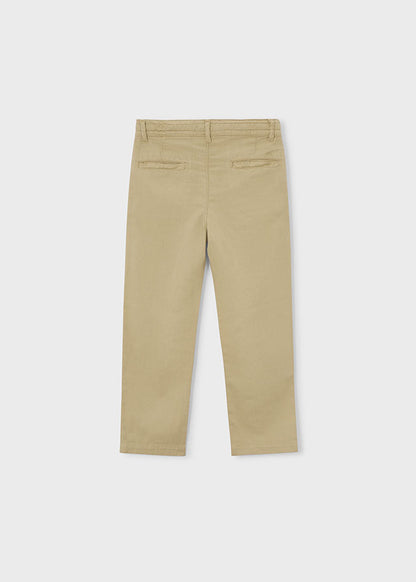 Pantalon Lino Relaxed - Camel - vista 2