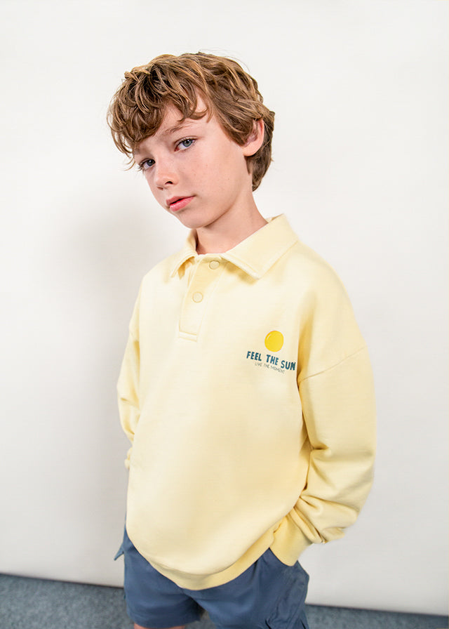 Buso Cuello Polo Boston - Amarillo