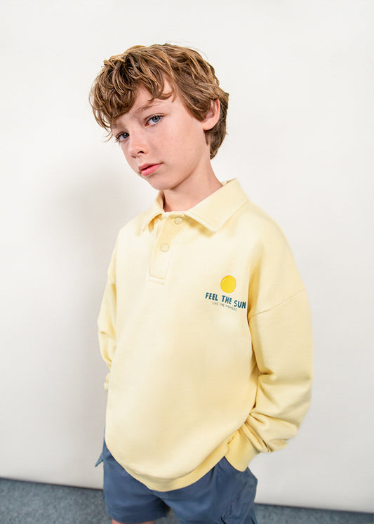 Buso Cuello Polo Boston - Amarillo