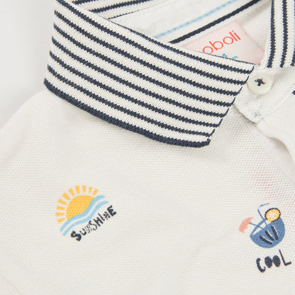 Polo Piqué Estampado Summer