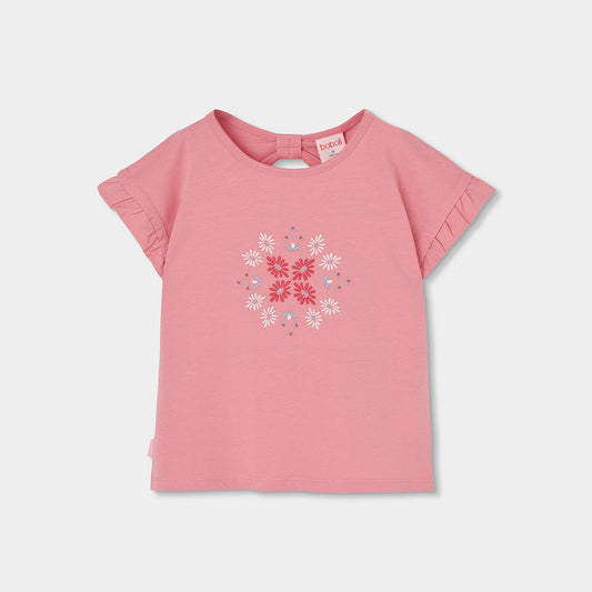 Camiseta Punto Bordada Blooming